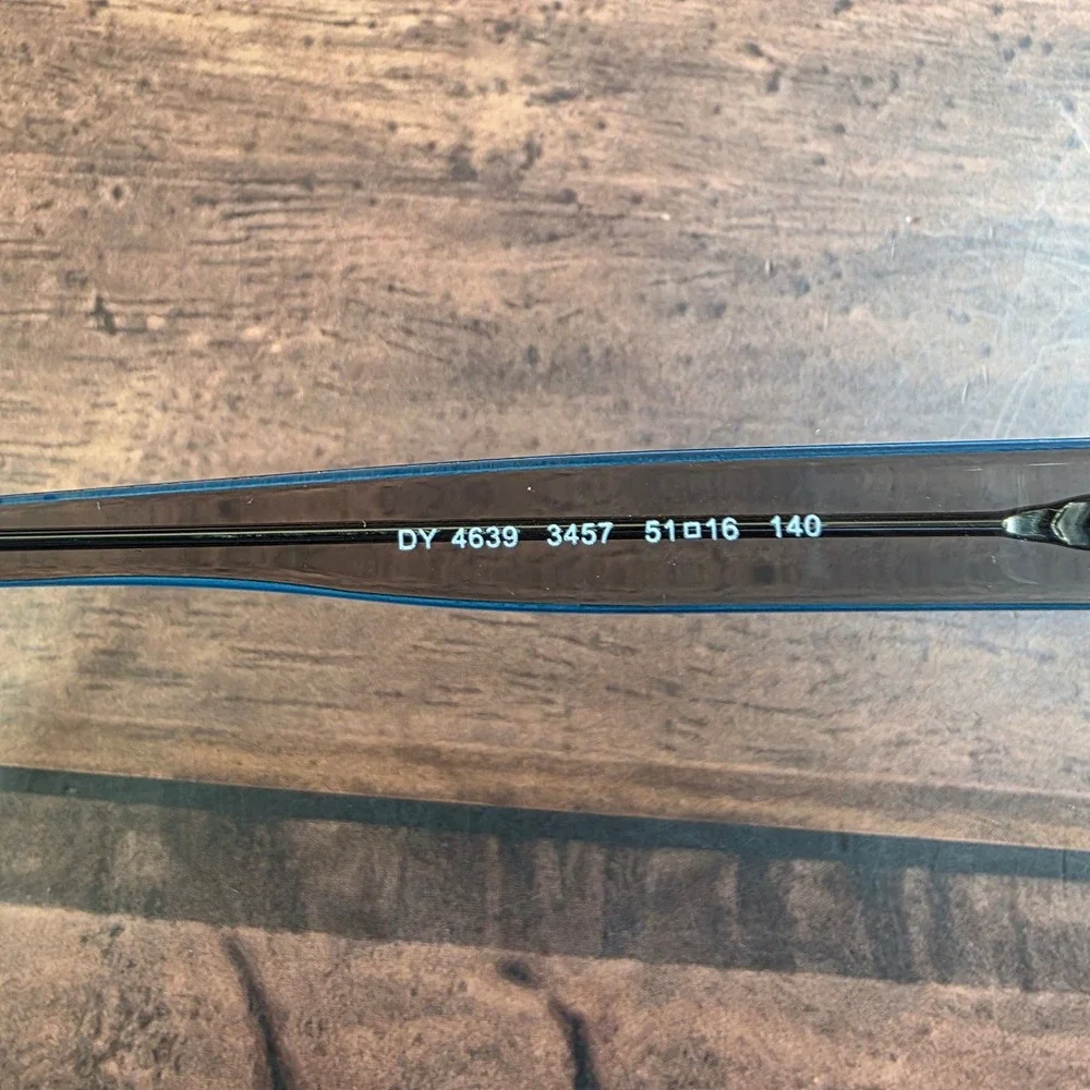 DKNY DY 4639 3457 Grey Blue Translucent Cat‎ Eye Eyeglasses Frames 51-16-140